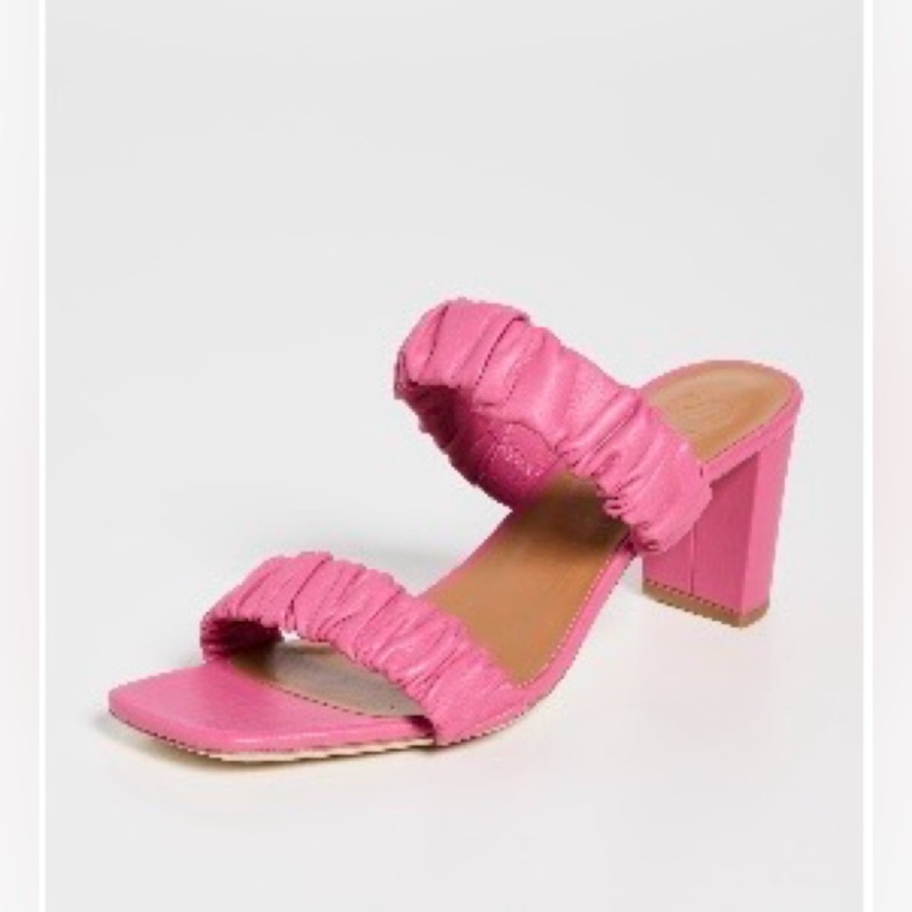 STAUD Ruched Sandal